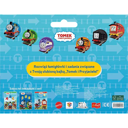 Książka aktywizująca Giga notes z naklejkami, Tomek i przyjaciele