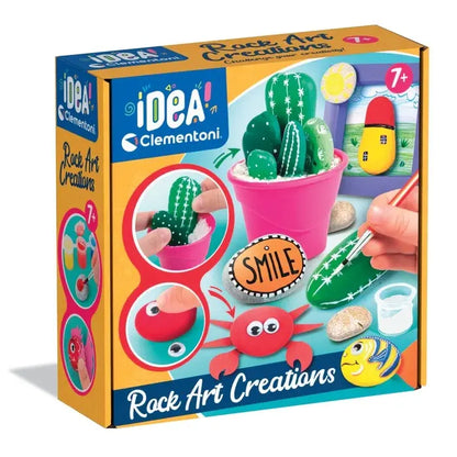 Idea art niespodzianka kolorowe kamyczki