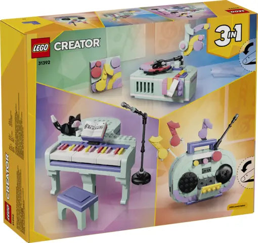 Lego Creator - Dekoracyjny fortepian z kotem