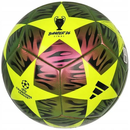 Piłka nożna Adidas Champions League neonowa