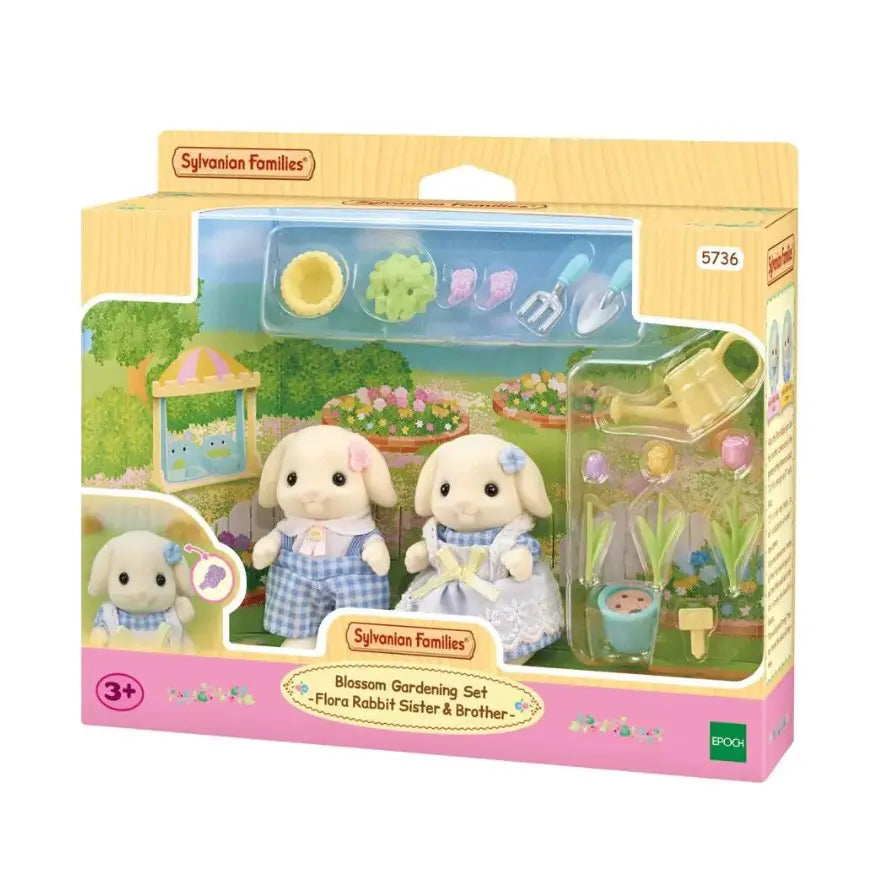 Sylvanian families kwiatowy zestaw z królikami flora