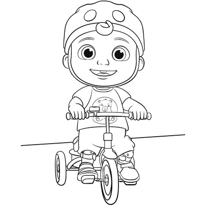 Puzzle Baby Maxi 2x10 elementów Cocomelon Przyjaciele