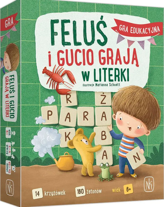 Feluś i gucio grają w literki