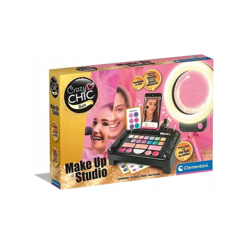 Crazy chic studio make-up