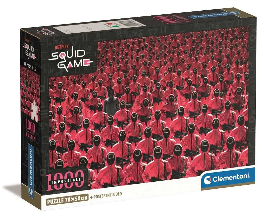 Clementoni puzzle 1000 elementów Compact Impossible - Netflix Squid Game 39858