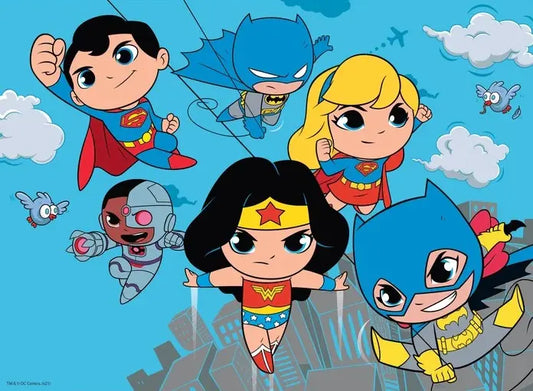 Puzzle 15 elementów water magic dc superfriends