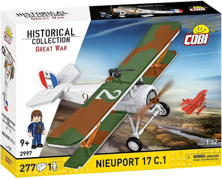 Klocki Historical Collection Great War Nieuport 17 C.1 277 kl
