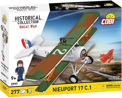Klocki Historical Collection Great War Nieuport 17 C.1 277 kl