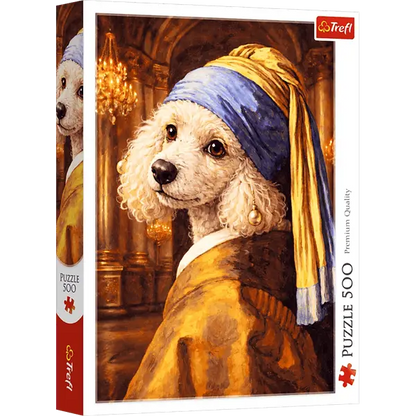 PUZZLE 500 Pudel z perłą 37572