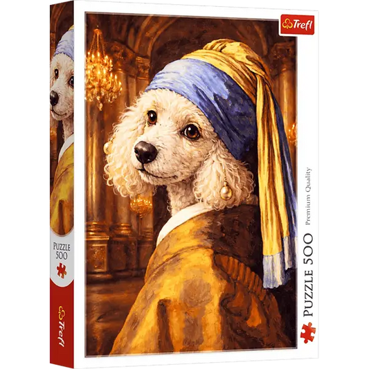 PUZZLE 500 Pudel z perłą 37572