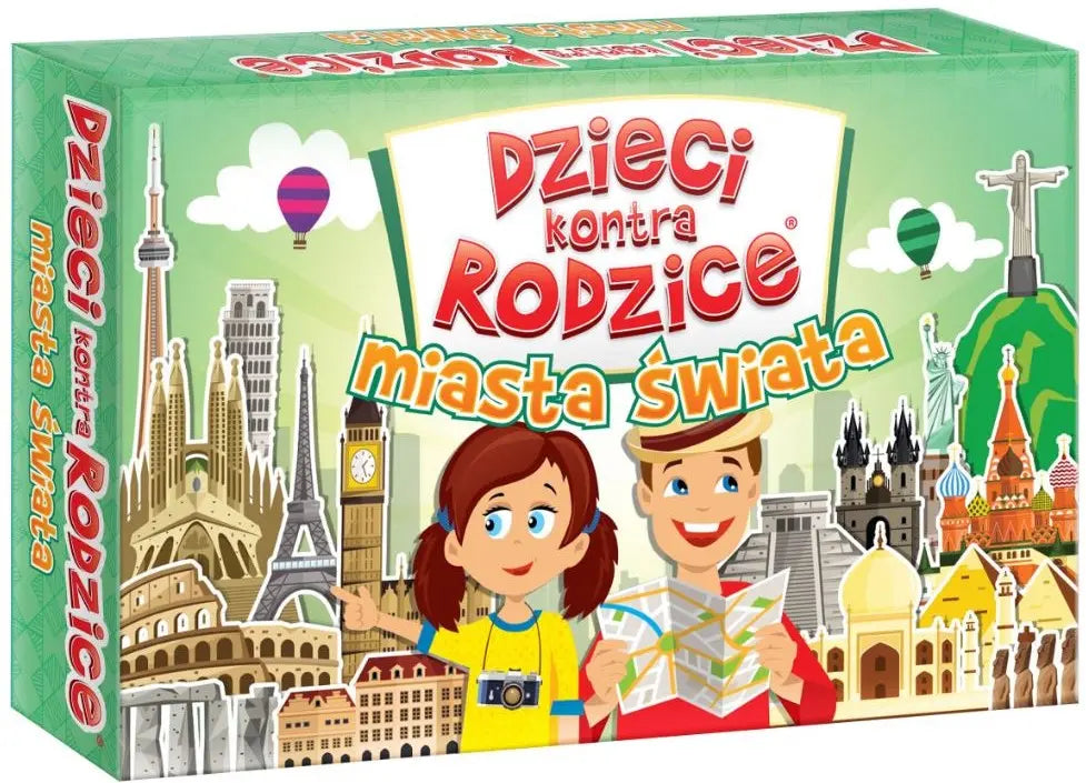 Dzieci kontra rodzice gra Miasta Świata 71731