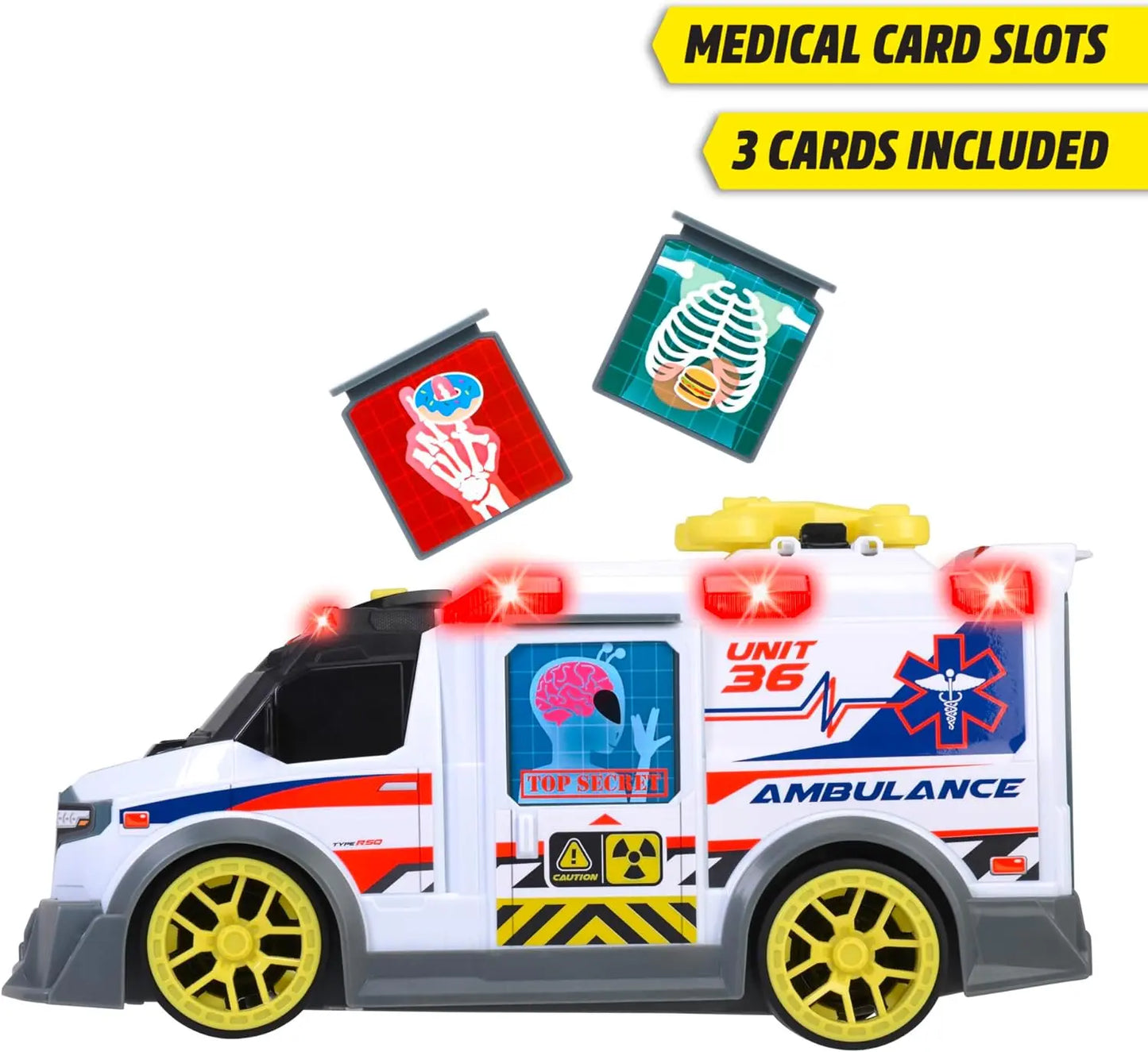 Dickie ambulans 36 cm światło / dźwięk
