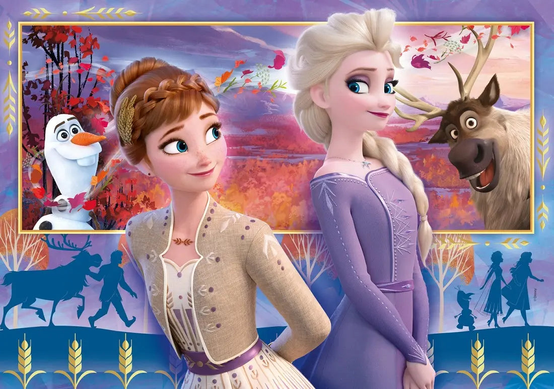 Puzzle 60 frozen 2 super kolor
