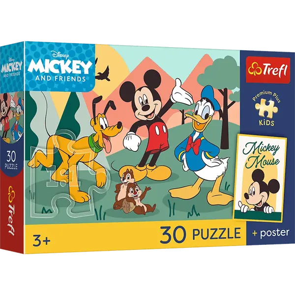 Puzzle Premium Plus Kids, Disney 30 el. Bajkowe chwile