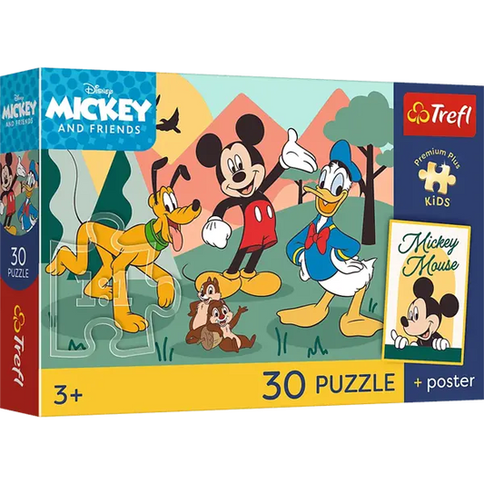 Puzzle Premium Plus Kids, Disney 30 el. Bajkowe chwile