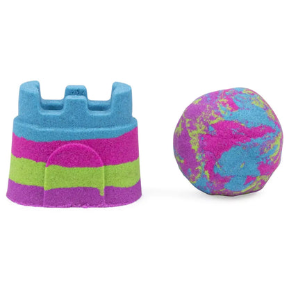 Kinetic sand tęczowy zamek