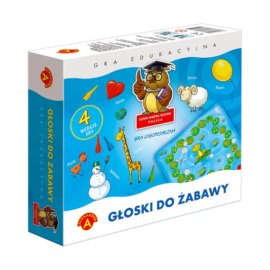 Sowa madra głowa głoski do zabawy