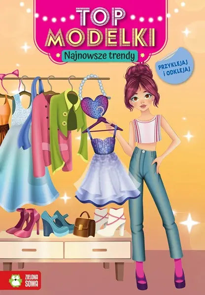 Książeczka - Top modelki. Najnowsze trendy
