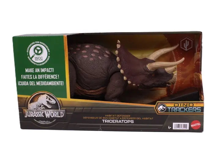 Jurassic world triceratops obrońca środowiska