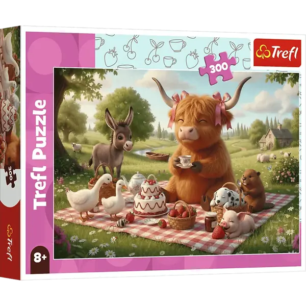 Puzzle 300 el. Słodki piknik