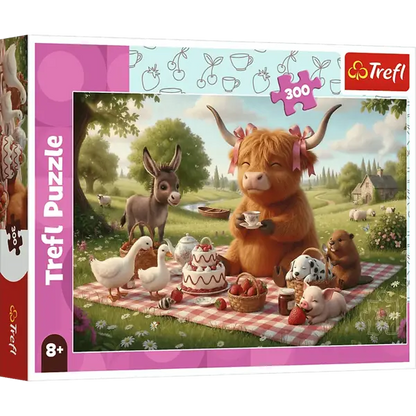 Puzzle 300 el. Słodki piknik