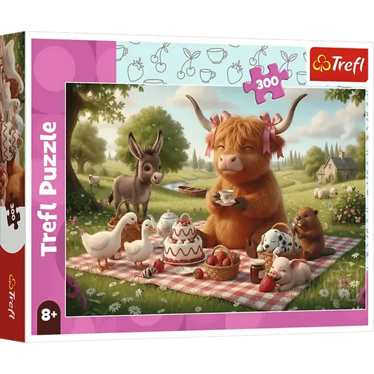 Puzzle 300 el. Słodki piknik