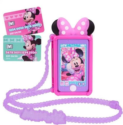 Myszka Minnie, zestaw z telefonem komórkowym