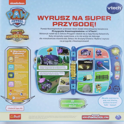 V-tech przygoda kosmopiesków książeczka