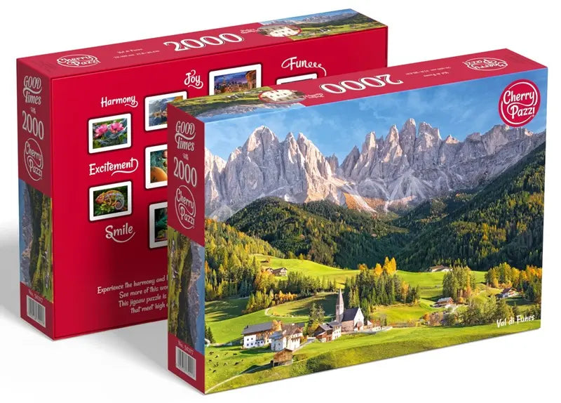Puzzle 2000 el. Cherry Pazzi - Val di funes
