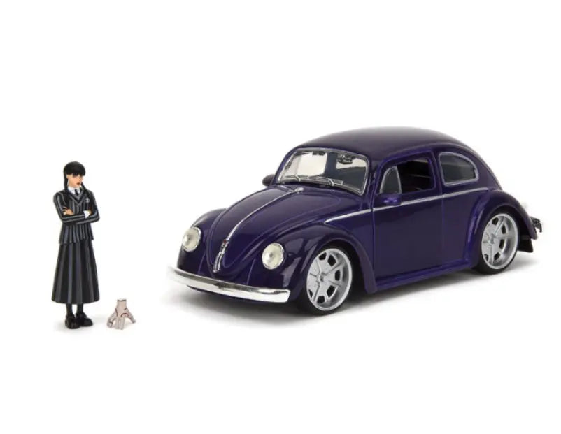 Wednesday - Metalowy pojazd Volkswagen 1:24 + figurka