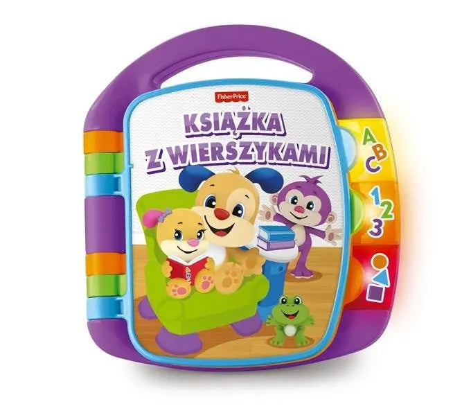 Fisher-price ll książka z wierszykami jpol