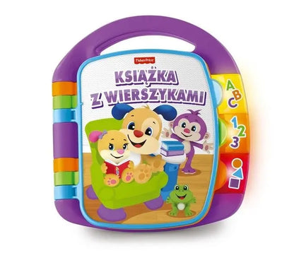 Fisher-price ll książka z wierszykami jpol