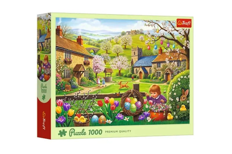 Puzzle 1000 Poszukiwanie wielkanocnych jajek