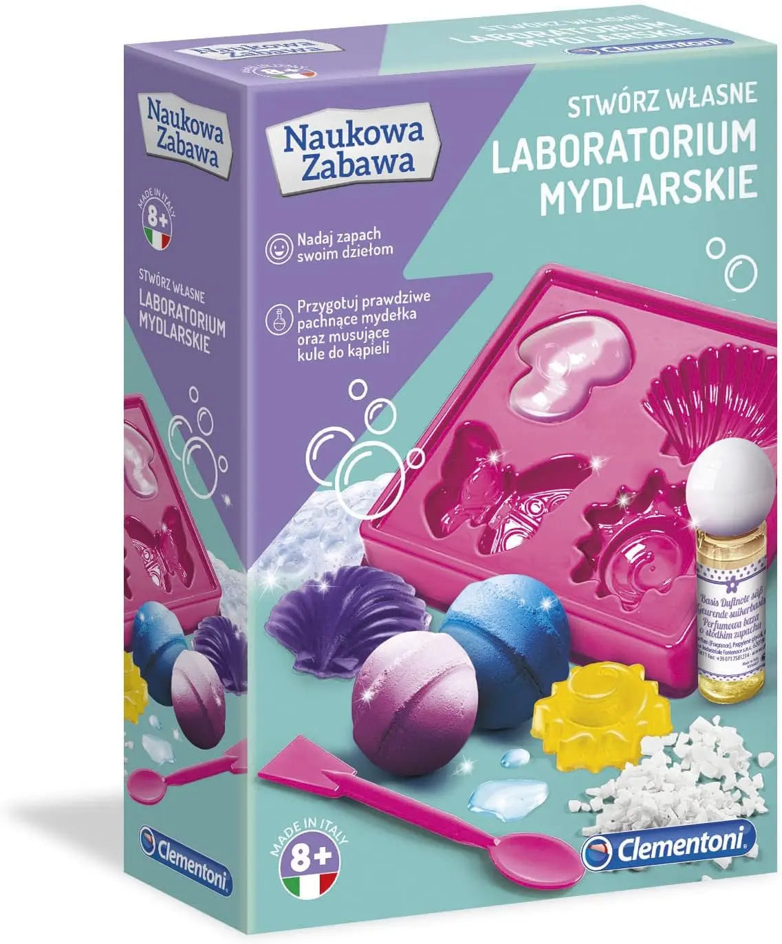 Naukowa zabawa laboratorium mydlarskie
