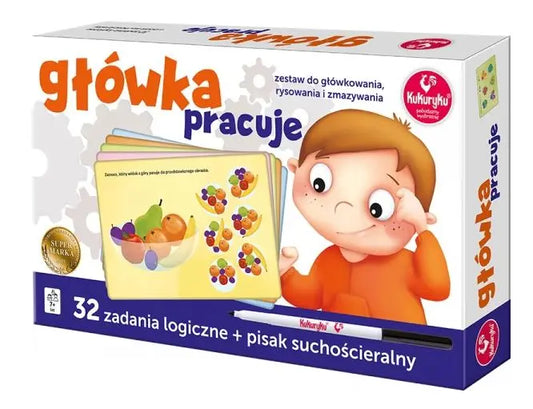 Główka pracuje - gra 32 zadania logiczne 63964