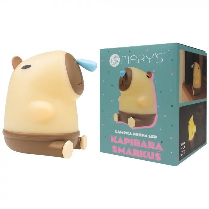 Lampka nocna LED - Kapibara Smarkuś