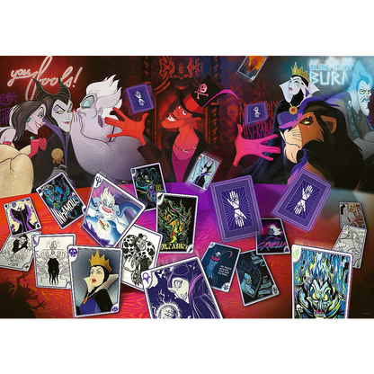 Puzzle 1000 Compact Czarne charaktery Disneya
