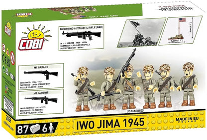Historical Collection World War II, Raising The Flag On Iwo Jima 1945r