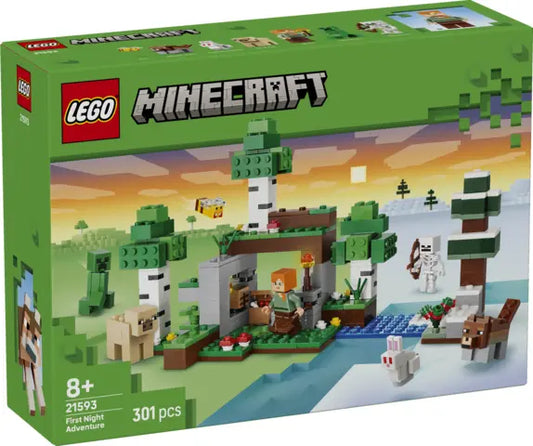 Lego Minecraft - Przetrwanie pierwszej nocy