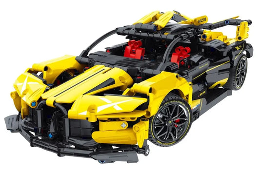 Immaster klocki model 1:14 auto żółte 1103 elementy