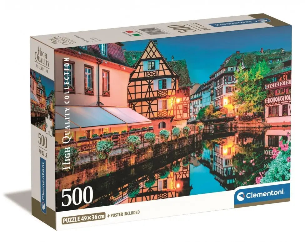 Puzzle 500 compact strasbourg old town
