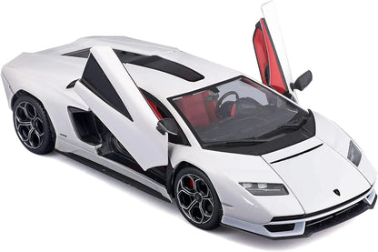 BBU 1:24 Lamborghini NI Count.800-4 white 21102WT