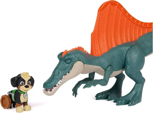 Psi Patrol Dino film, figurka Rexa i Spinozaur