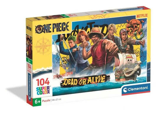 Puzzle 104el. Super Color One Piece Netflix