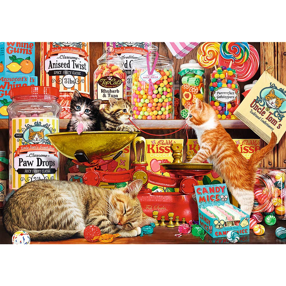 Puzzle 1000 art collection kocie słodkości