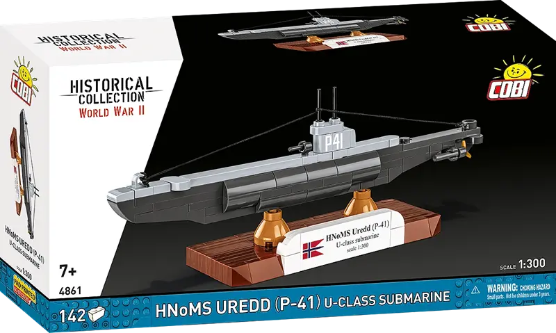 COBI HC WWII HNoMS UREDD (P-41) U-Class 142kl 4861
