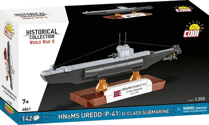 COBI HC WWII HNoMS UREDD (P-41) U-Class 142kl 4861