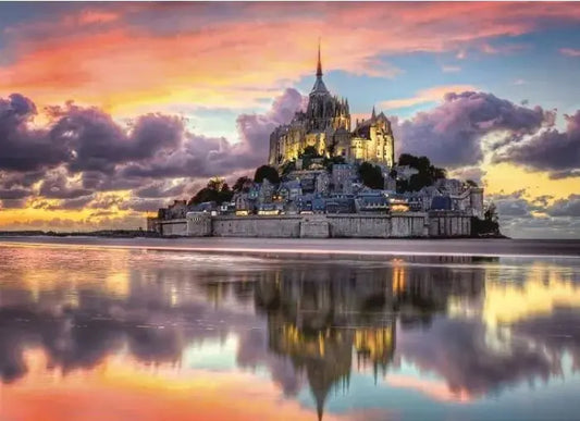 Puzzle 1000 HQ Le Magnifique Mont Saint Michel