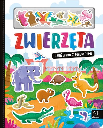 Zwierzęta książeczka z magnesami