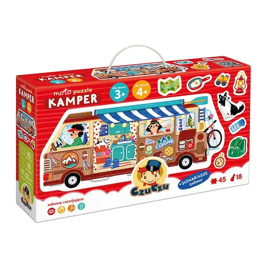 Moto puzzle - Kamper